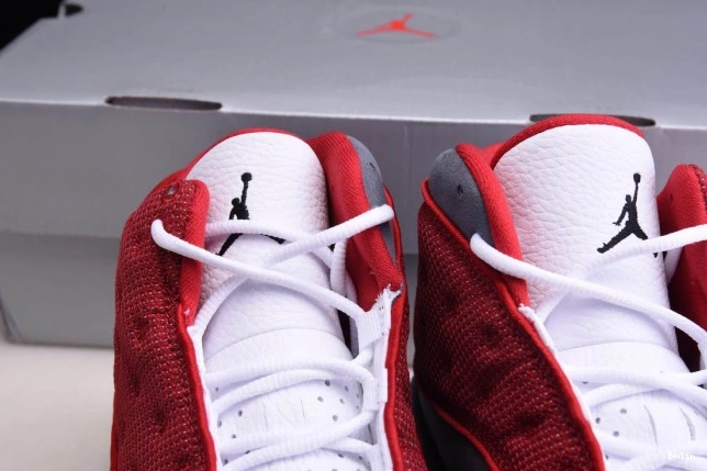 Bmlin Shoes 414571-600 Retro 13 Red Jordan Flint Grey Air Gym 0815